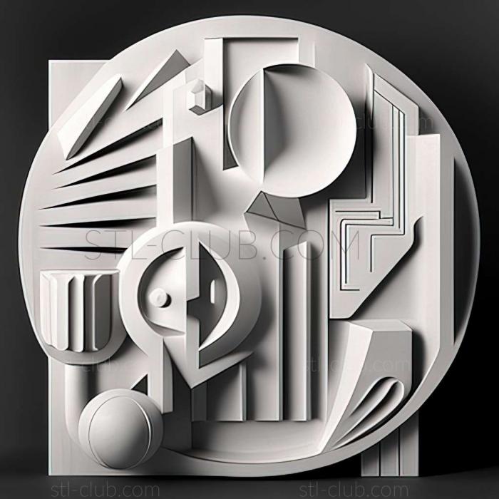 3D model Bauhaus (STL)